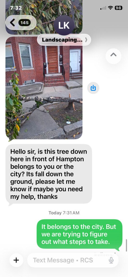 Image submitted with report