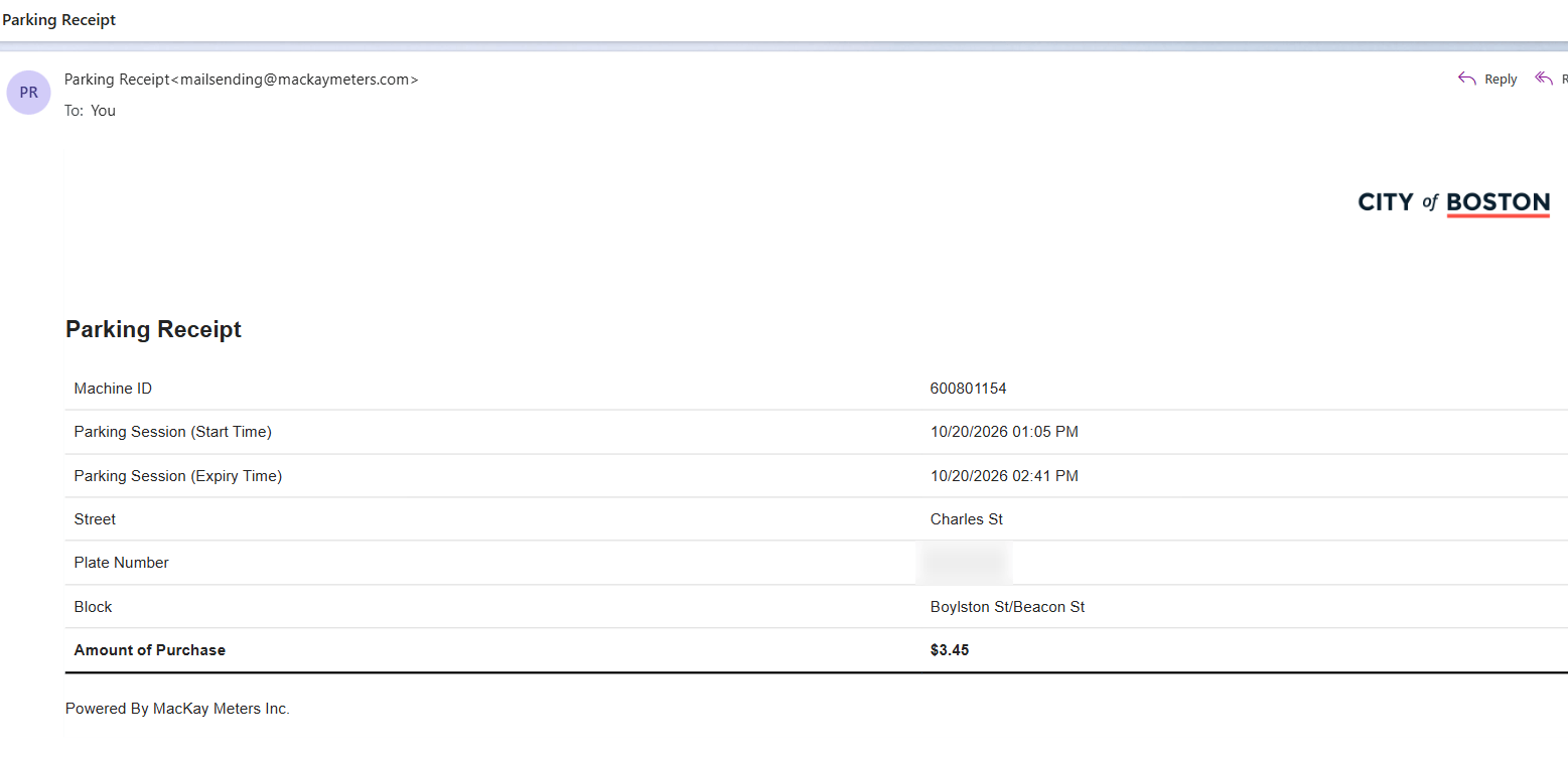 Image submitted with report