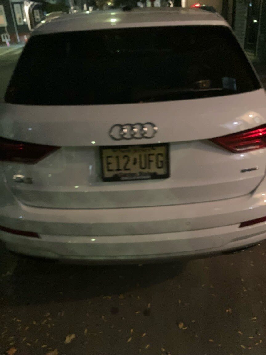 Image submitted with report