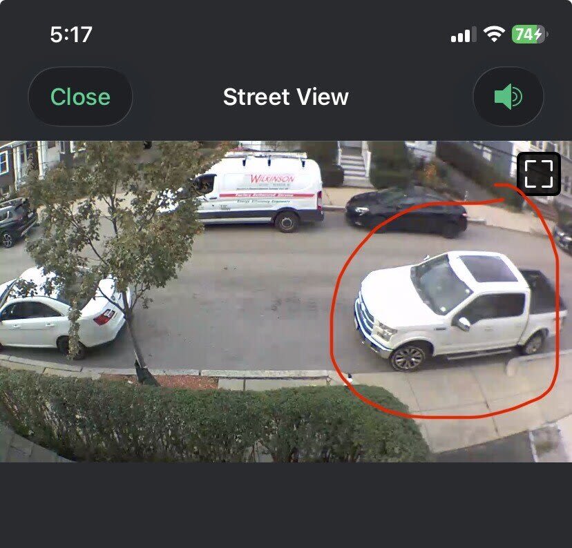 Image submitted with report