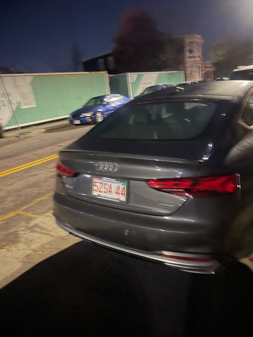 Image submitted with report