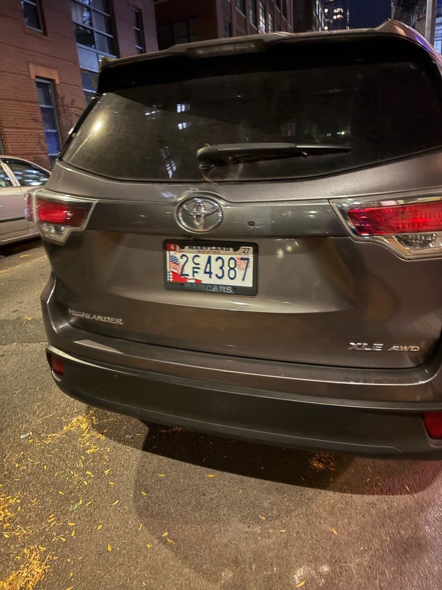 Image submitted with report