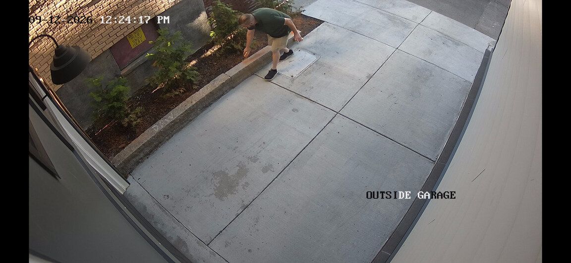 Image submitted with report