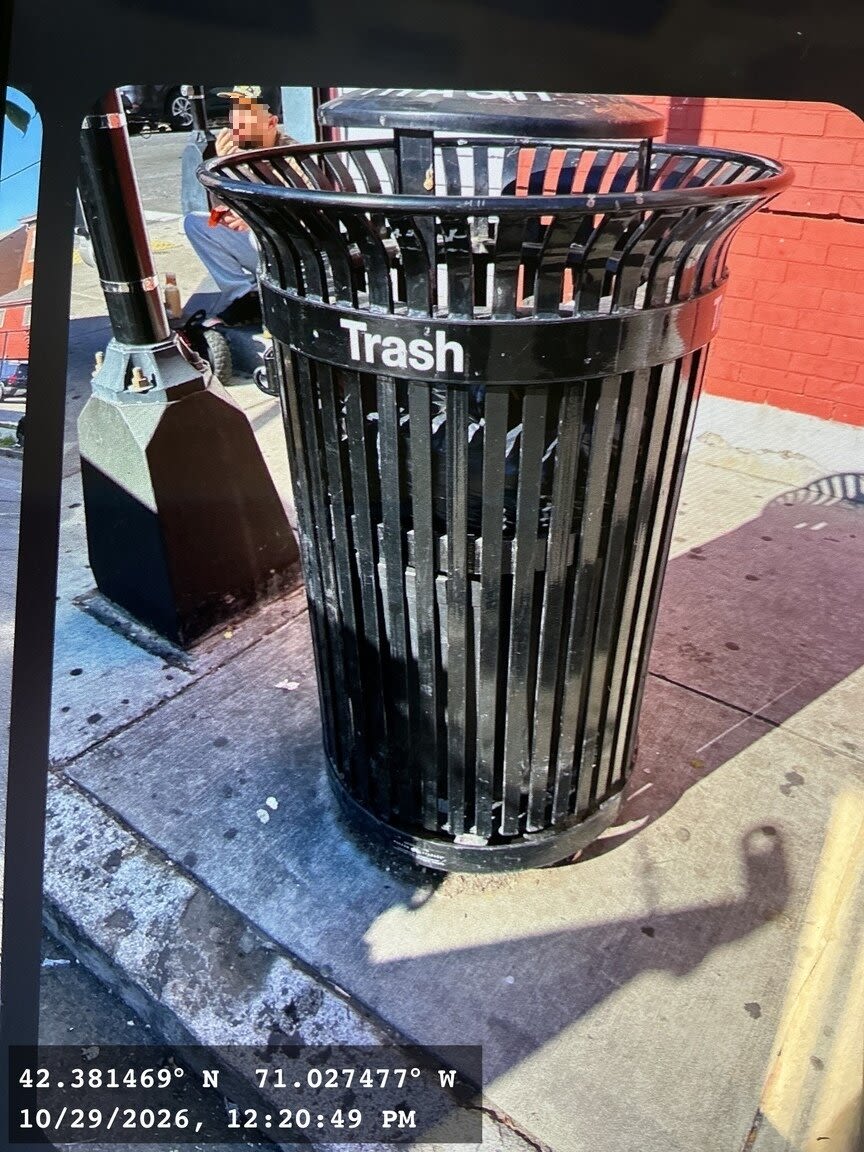 Image submitted with report