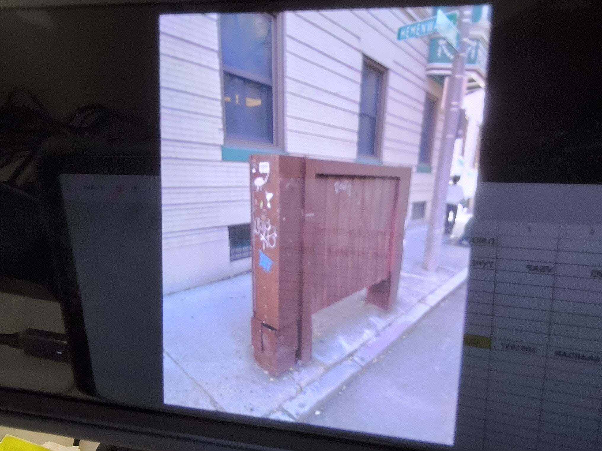 Image submitted with report