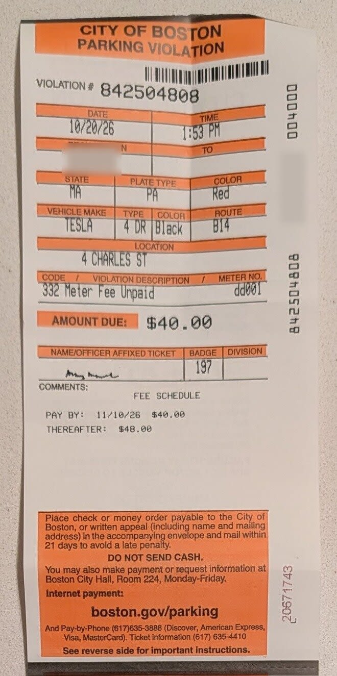 Image submitted with report