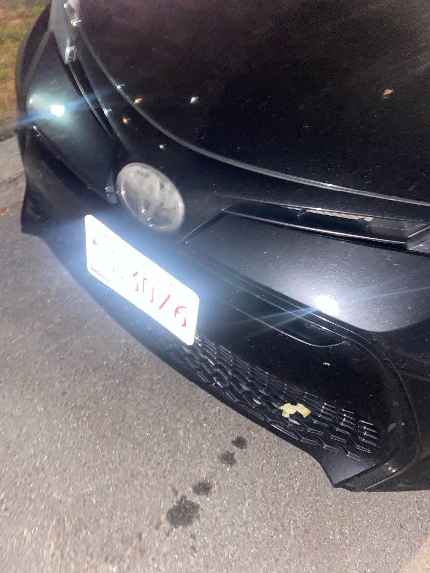 Image submitted with report