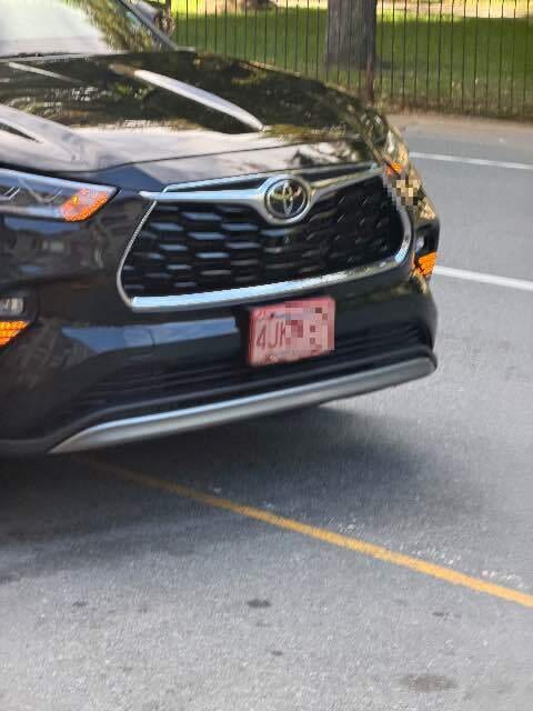 Image submitted with report
