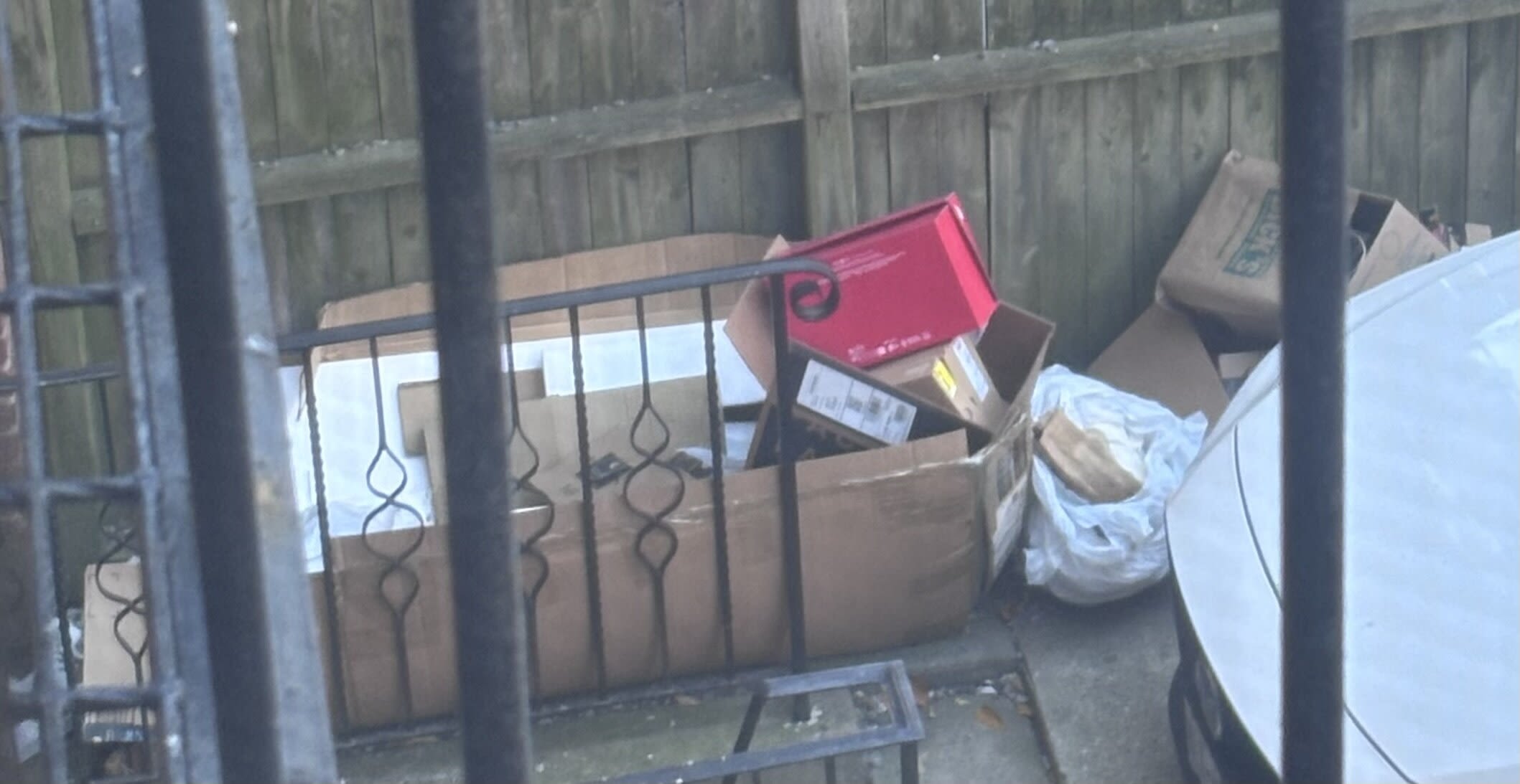 Image submitted with report