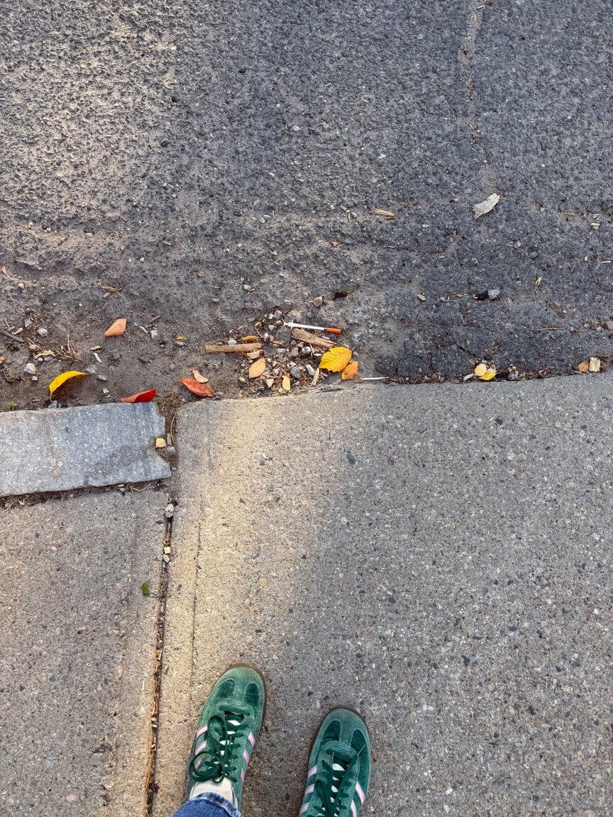 Image submitted with report