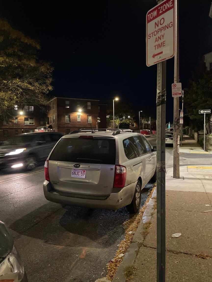 Image submitted with report