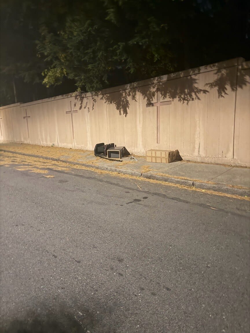 Image submitted with report