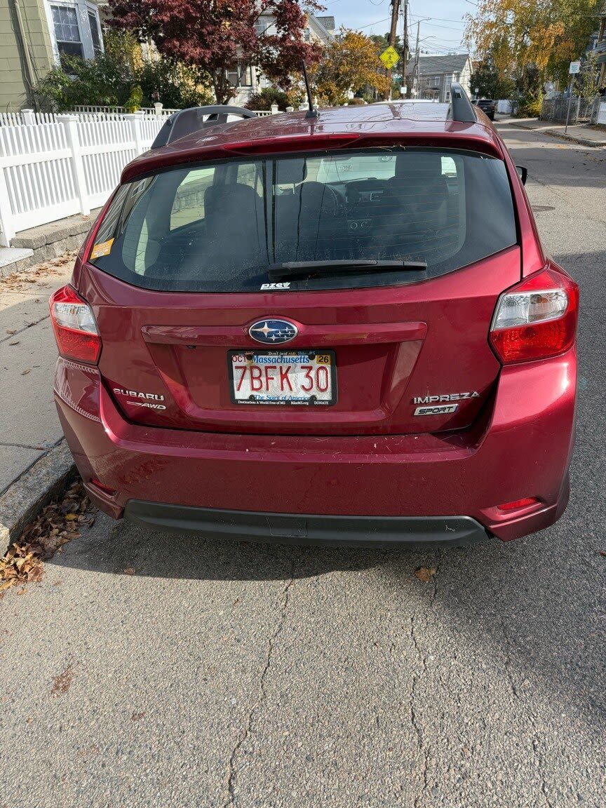 Image submitted with report