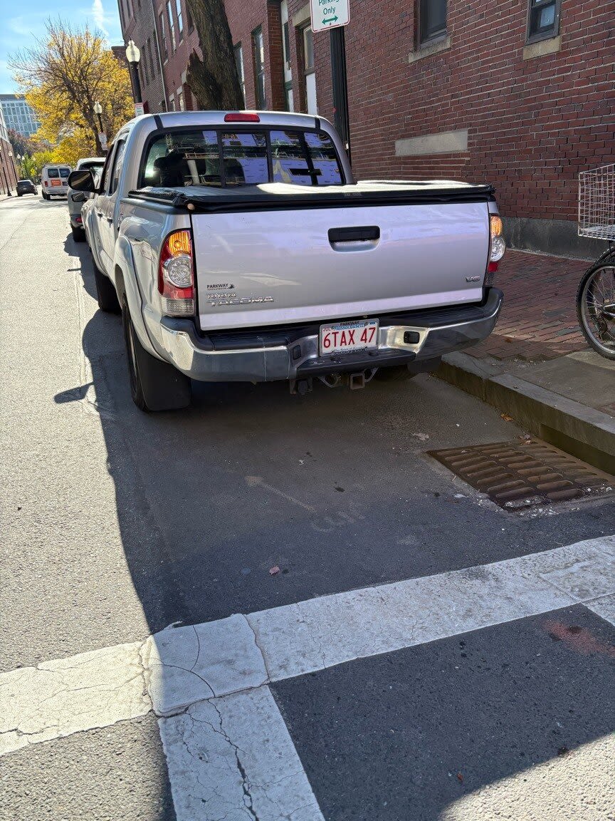 Image submitted with report