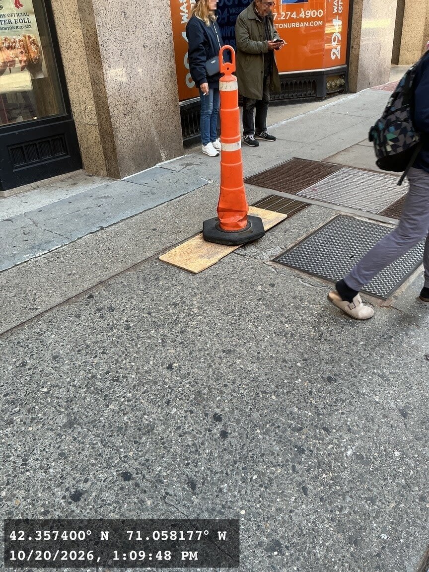 Image submitted with report