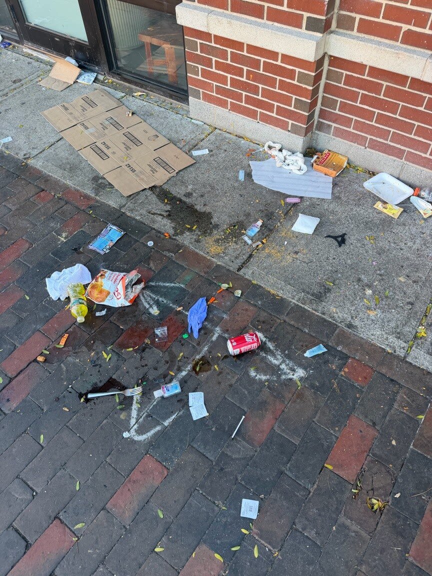 Image submitted with report