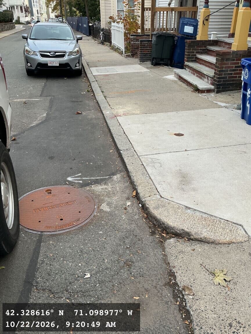 Image submitted with report