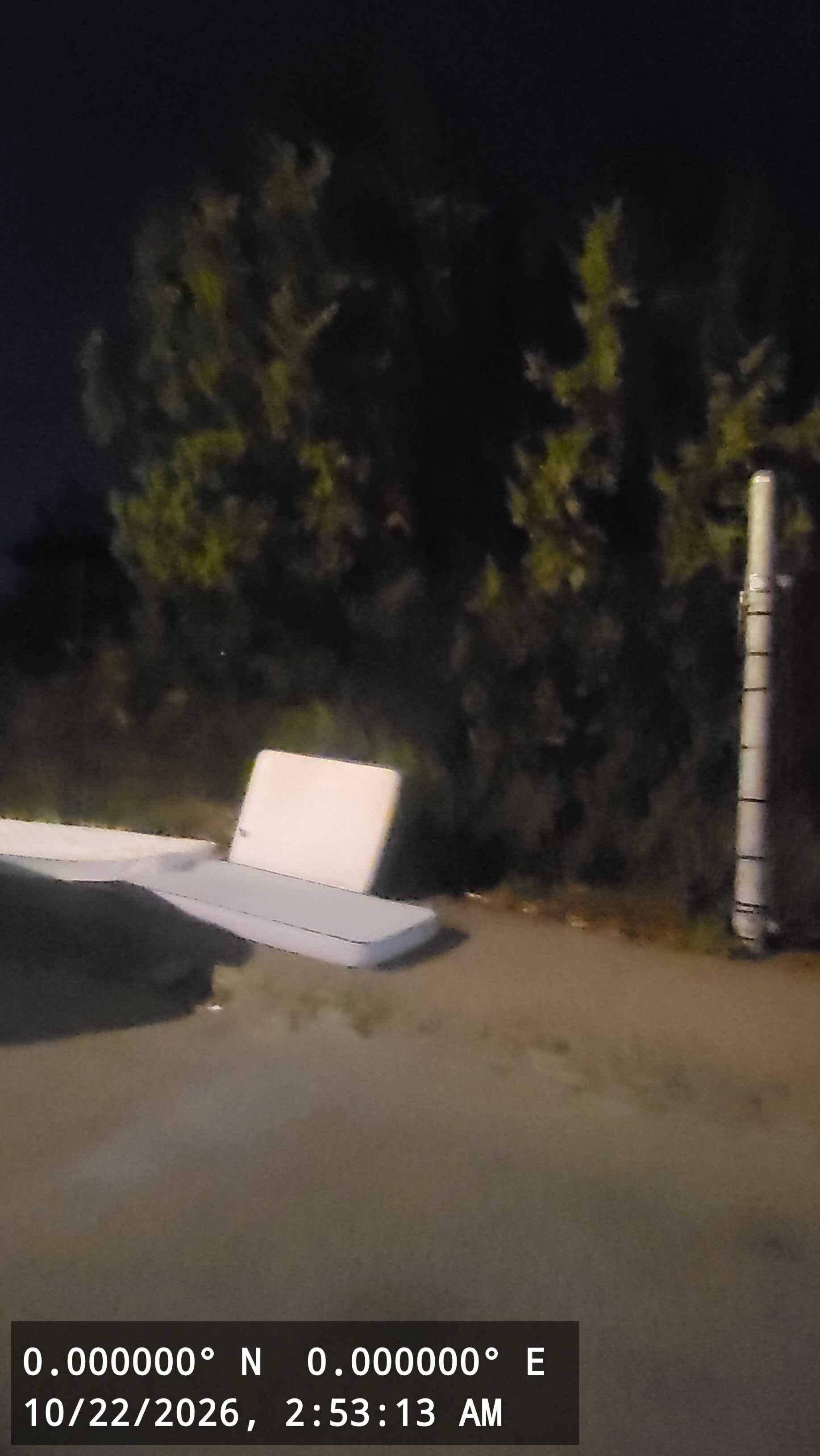 Image submitted with report