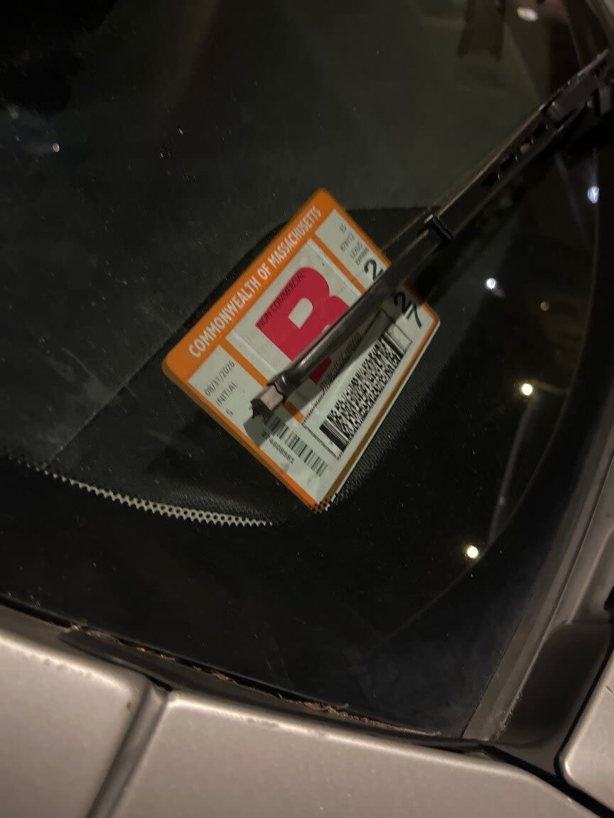 Image submitted with report