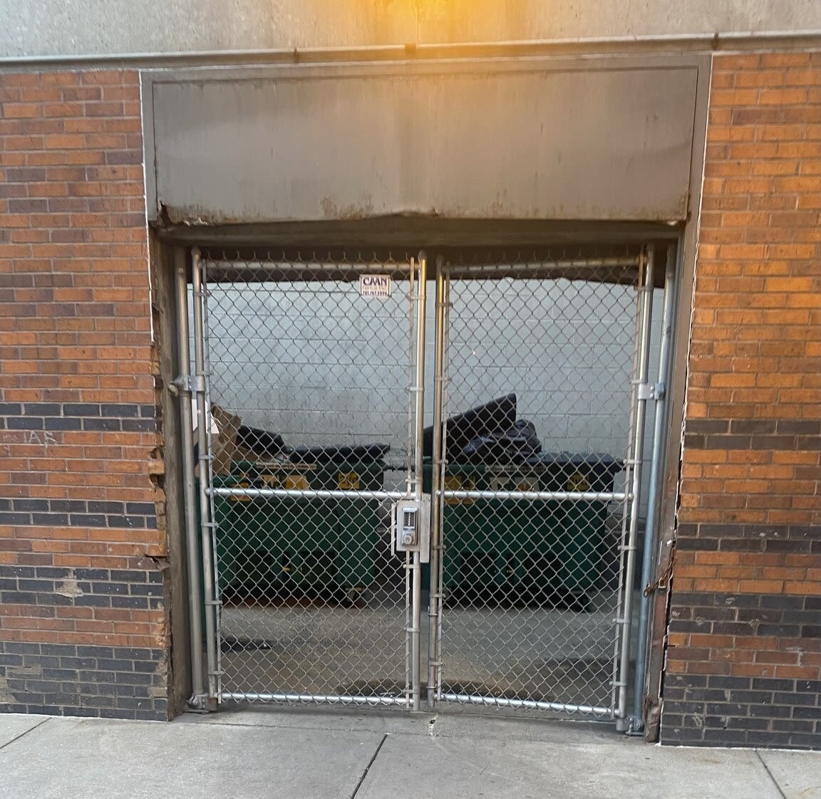 Image submitted with report