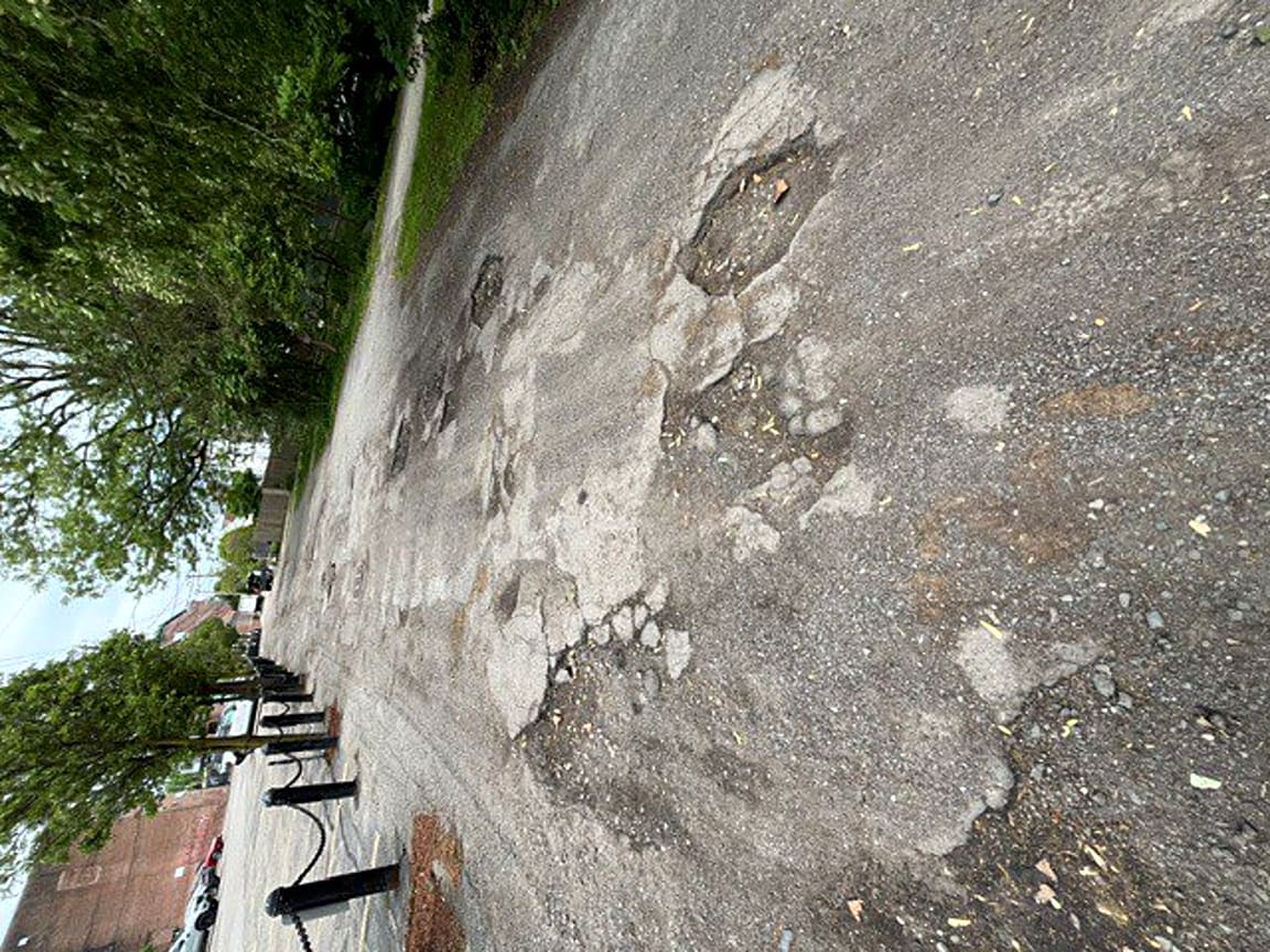 Image submitted with report