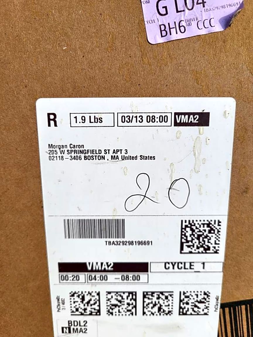 Image submitted with report