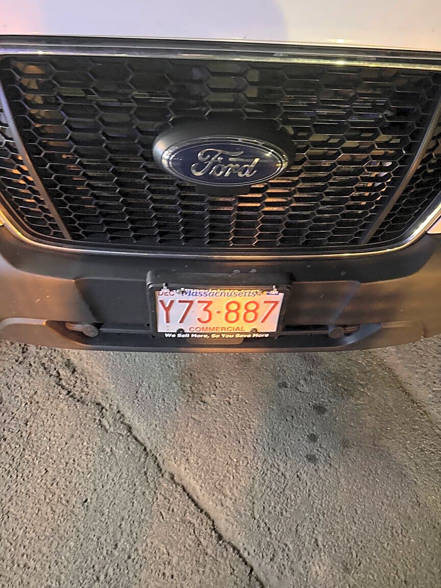 Image submitted with report