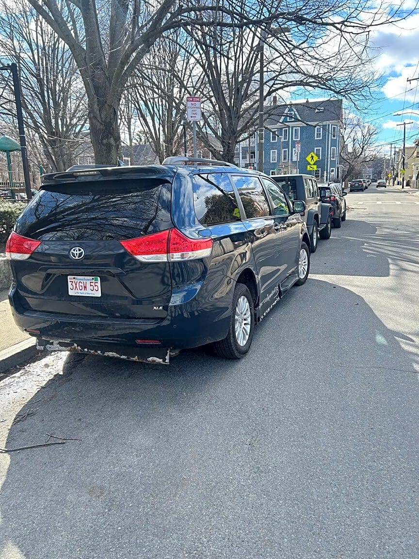 Image submitted with report