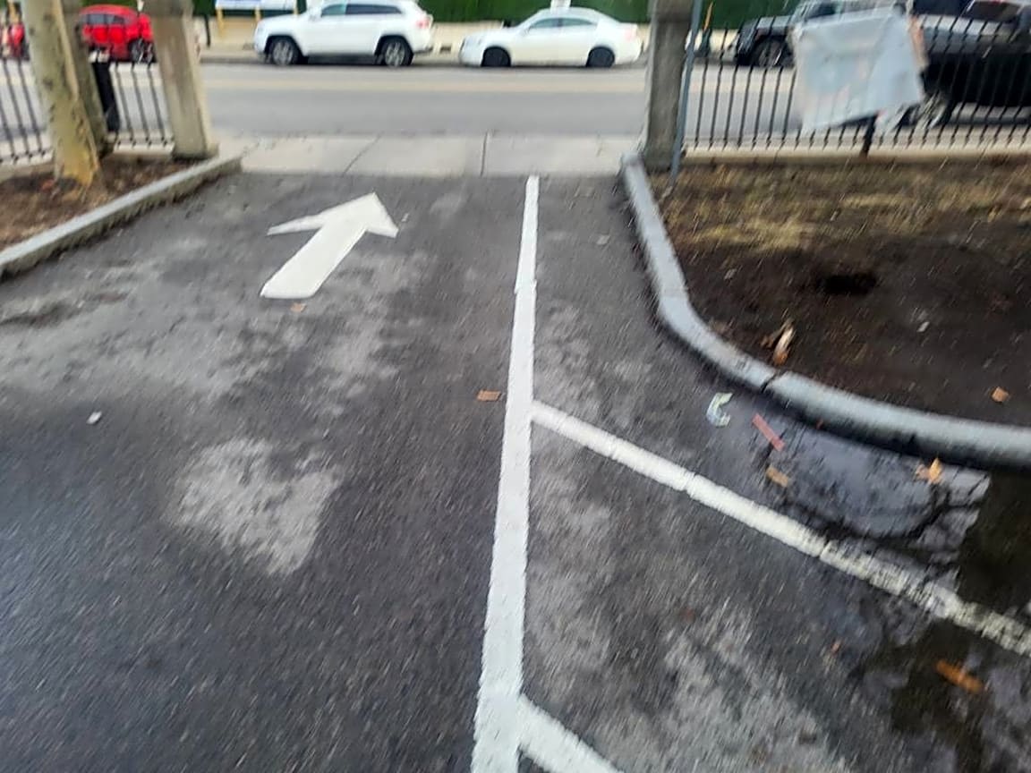 Image submitted with report