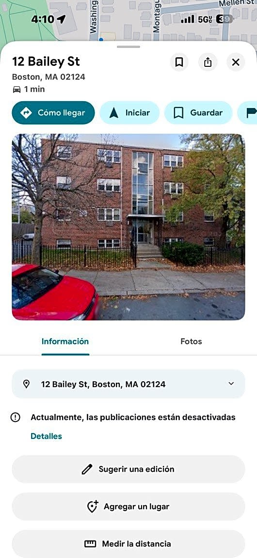 Image submitted with report