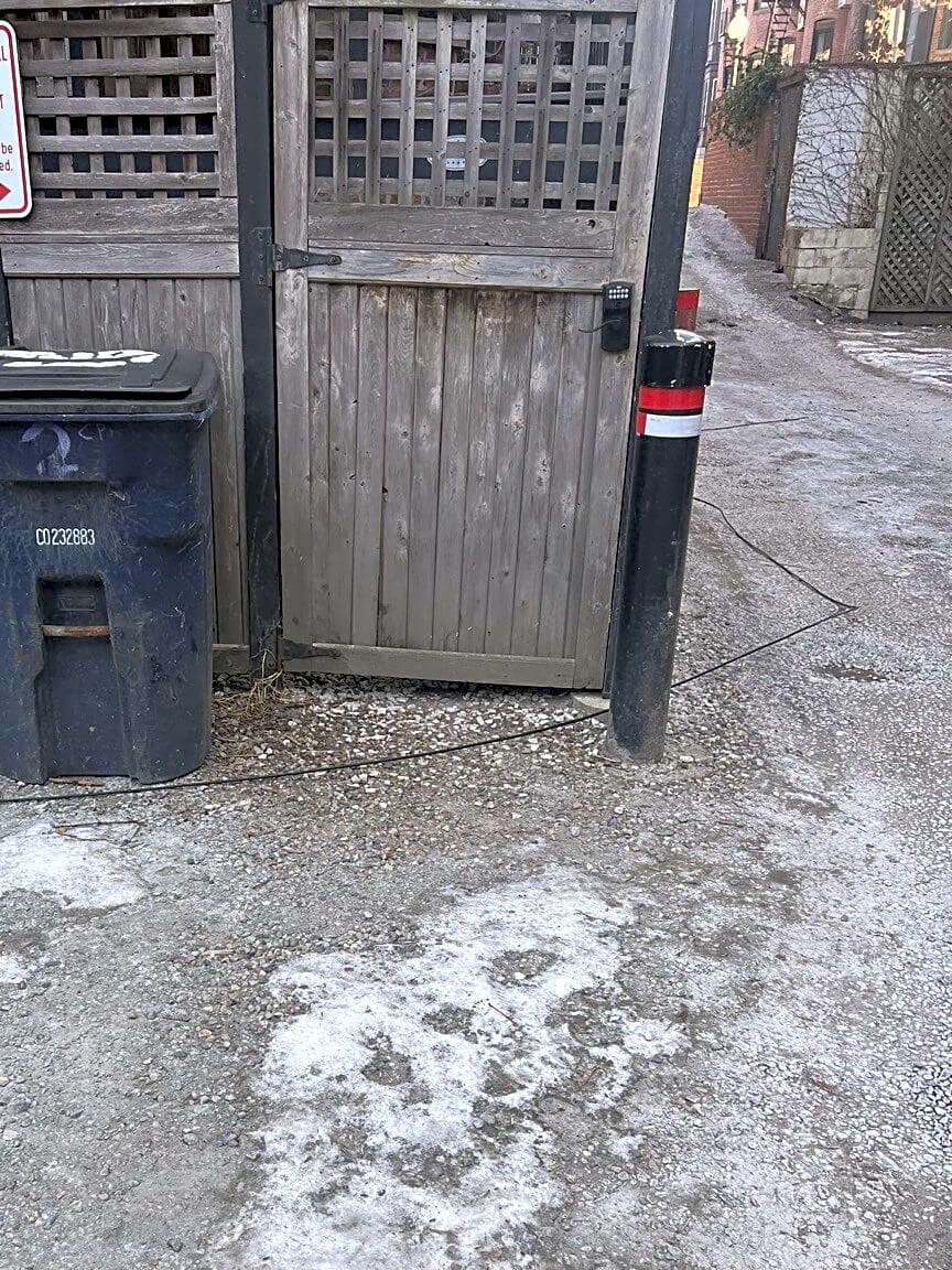 Image submitted with report