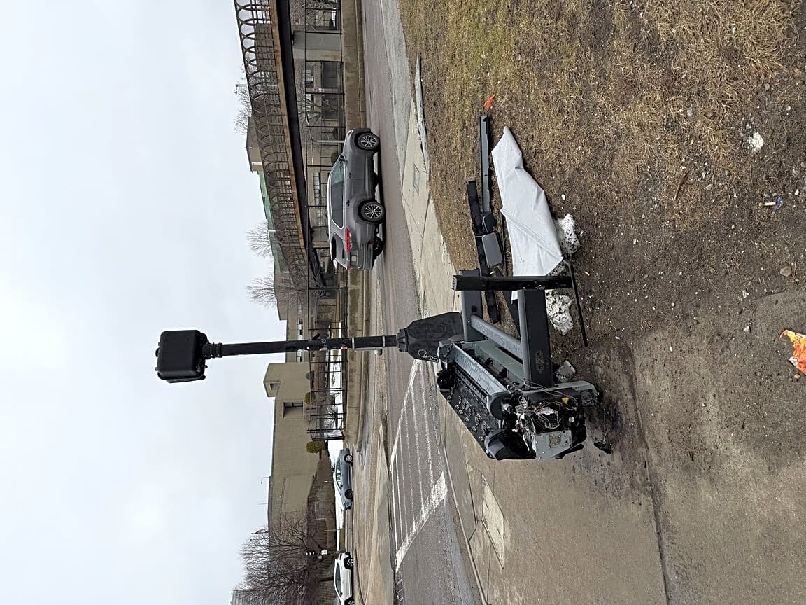 Image submitted with report