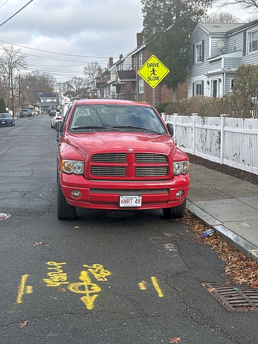 Image submitted with report