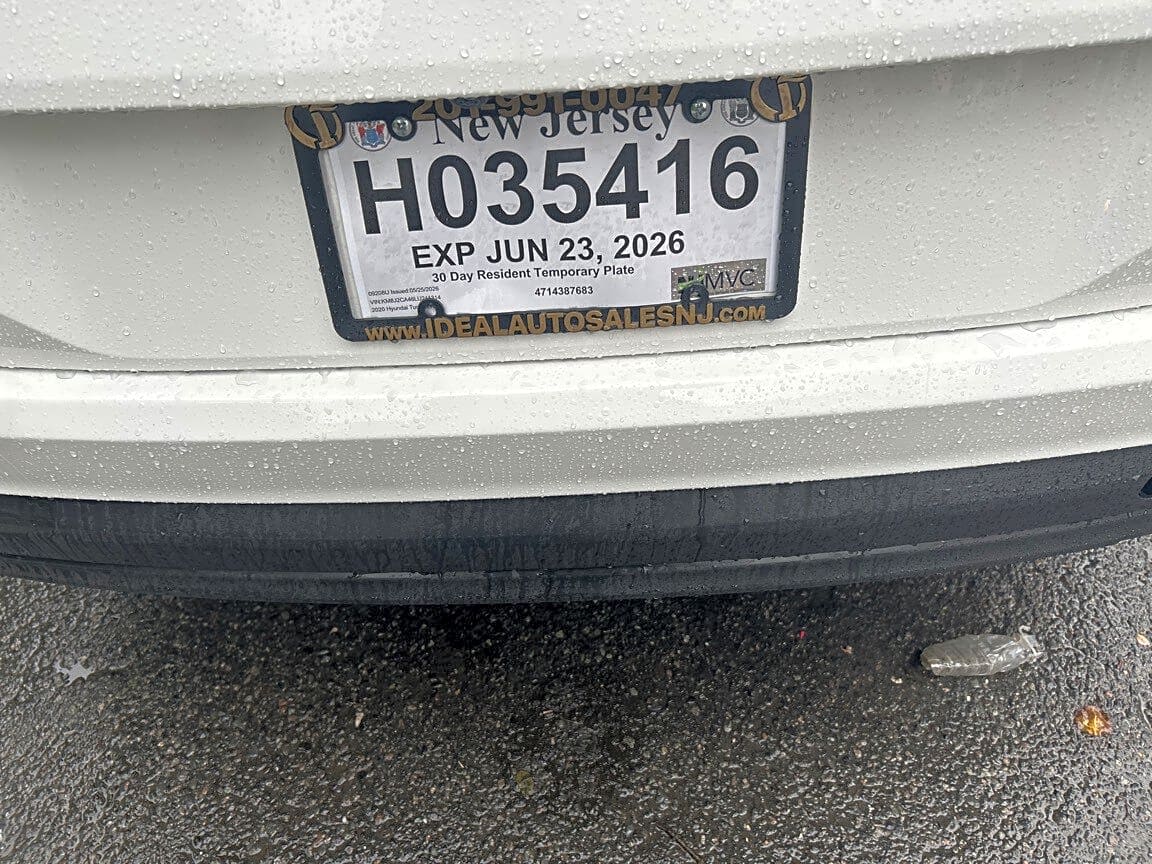 Image submitted with report