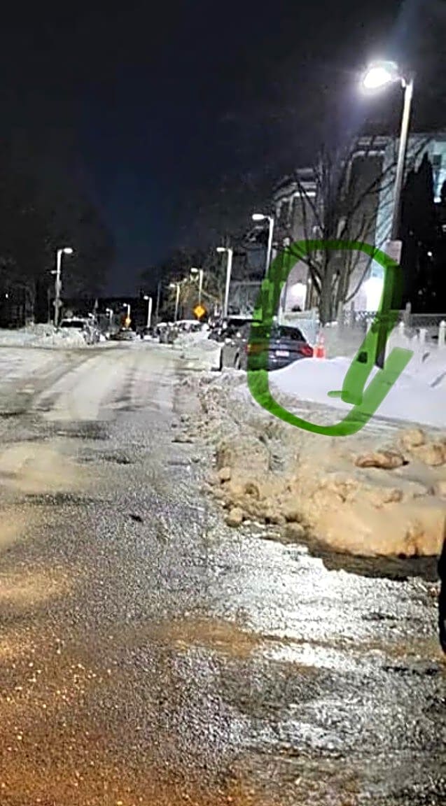 Image submitted with report