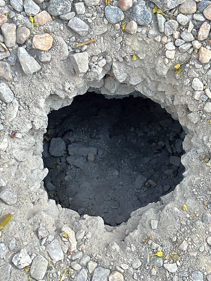 Image submitted with report