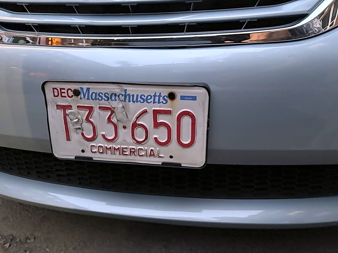 Image submitted with report