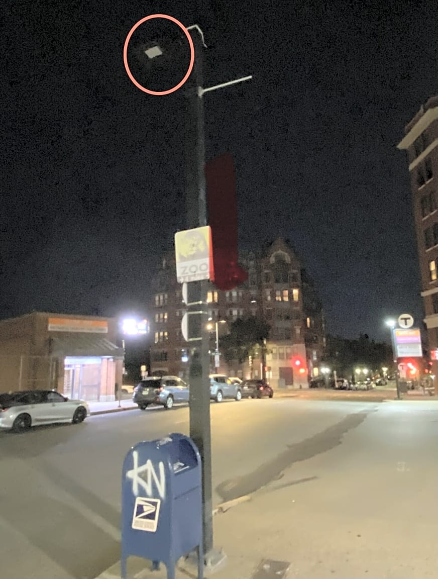 Image submitted with report