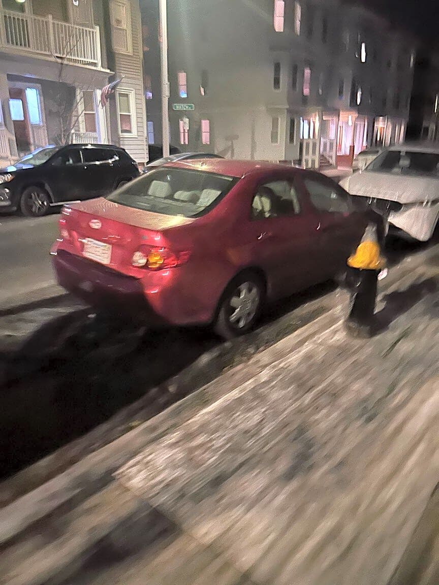 Image submitted with report