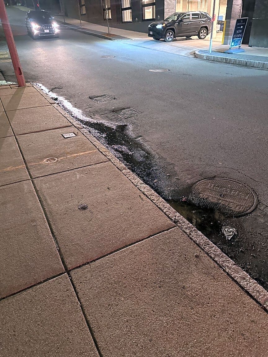 Image submitted with report