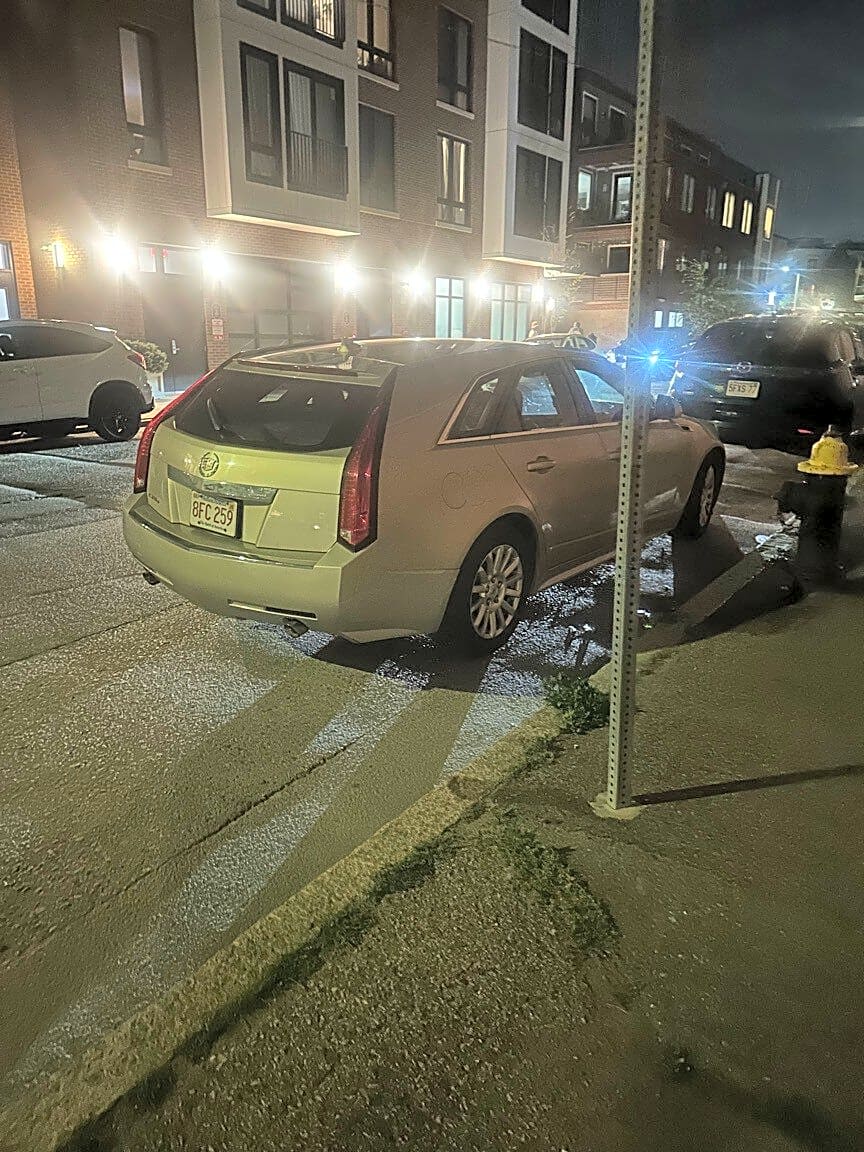 Image submitted with report