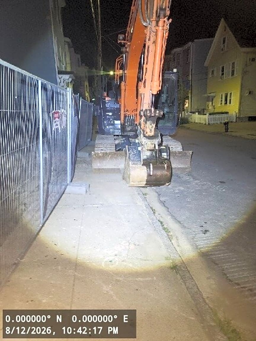 Image submitted with report