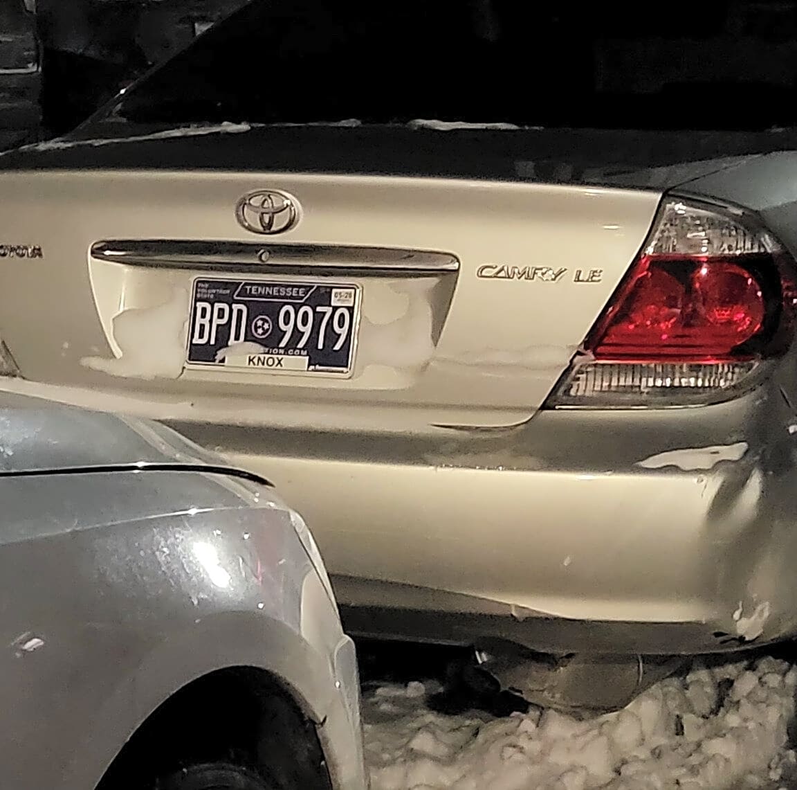 Image submitted with report