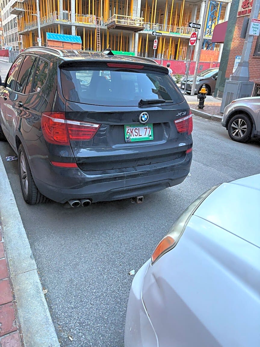 Image submitted with report
