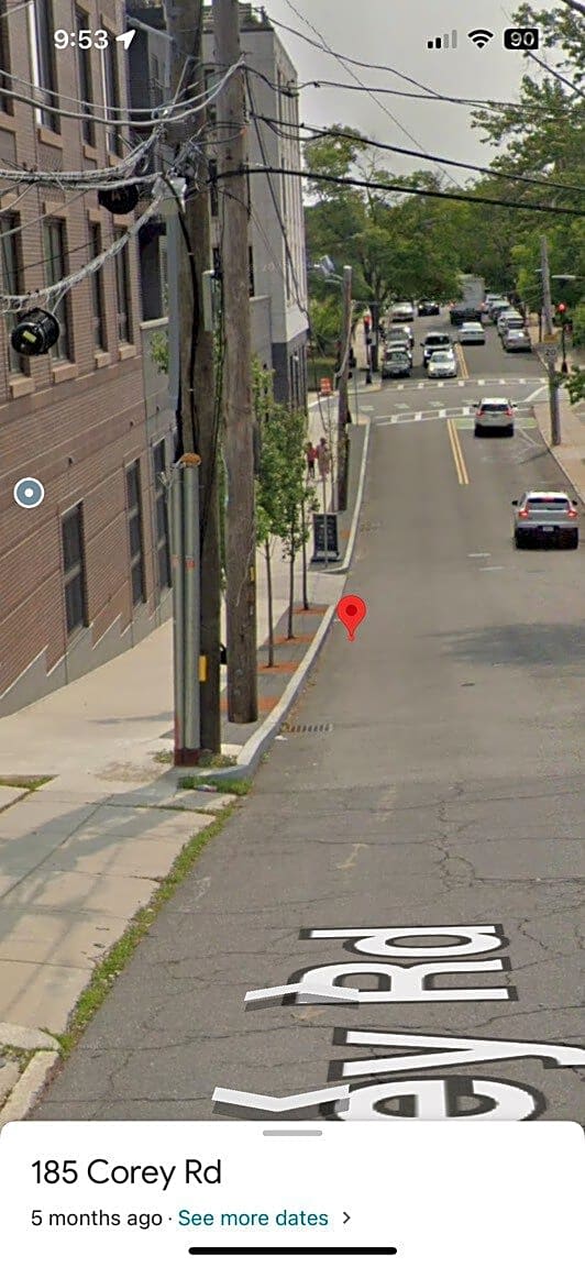 Image submitted with report