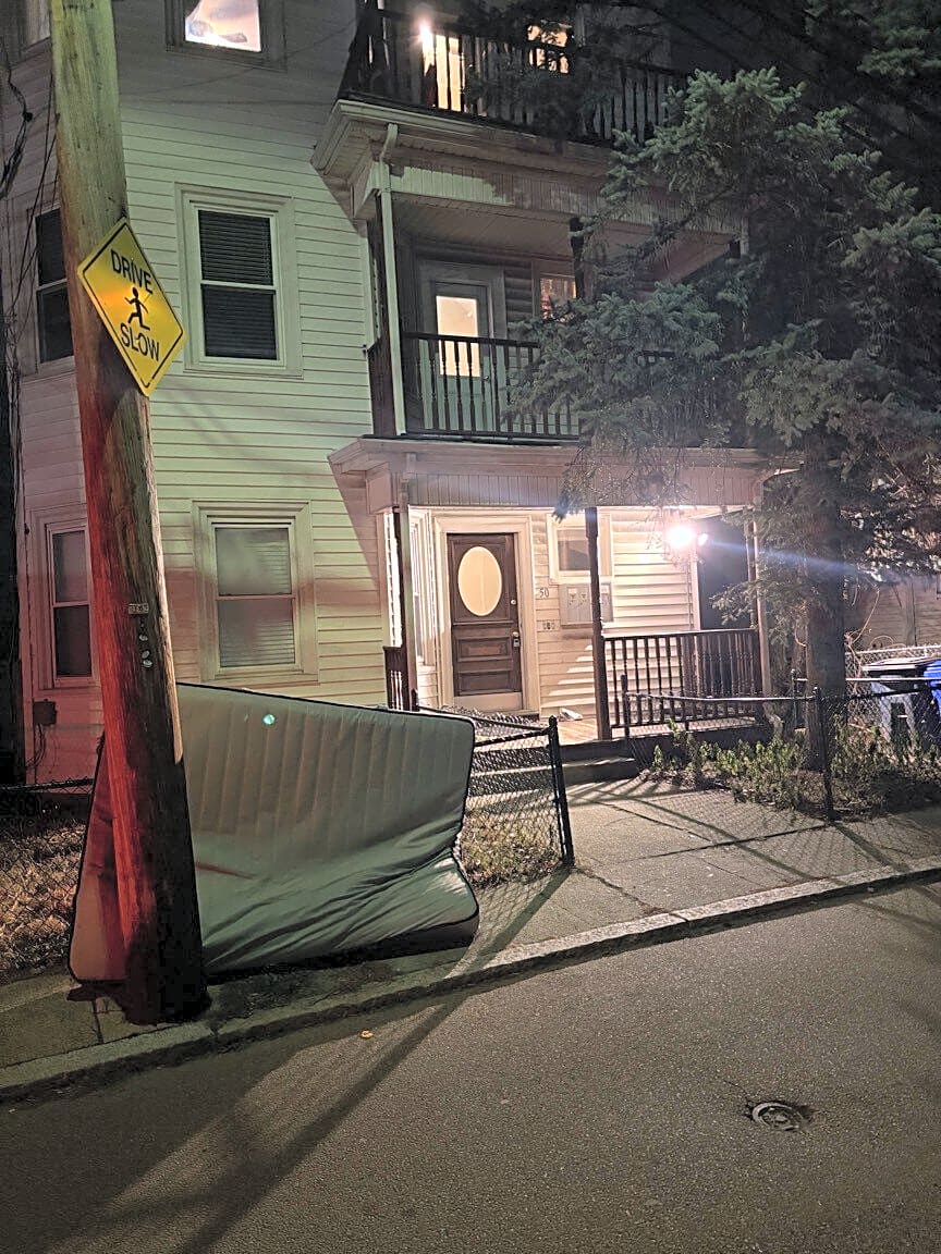 Image submitted with report