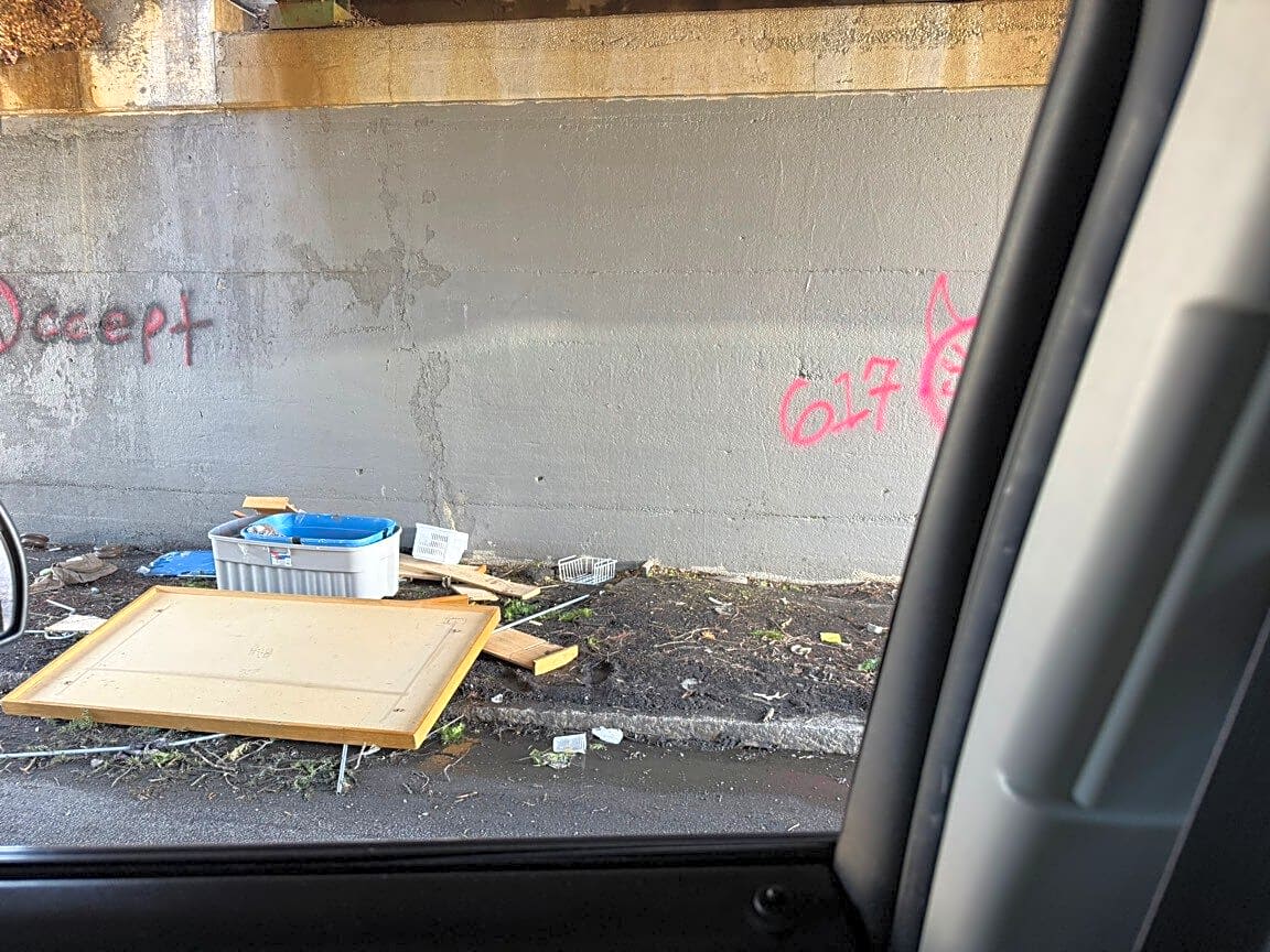 Image submitted with report