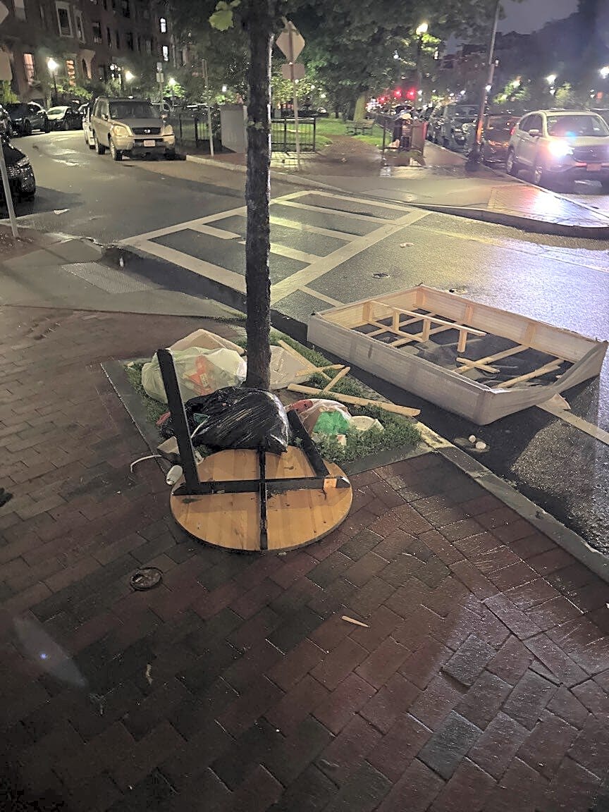 Image submitted with report