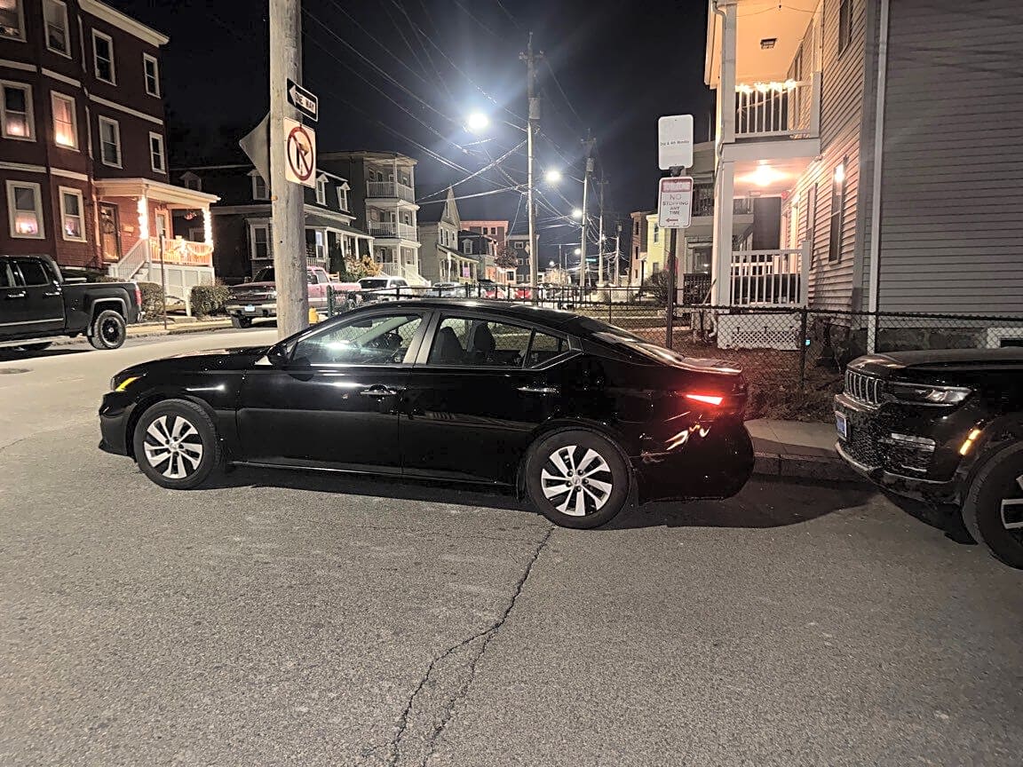 Image submitted with report