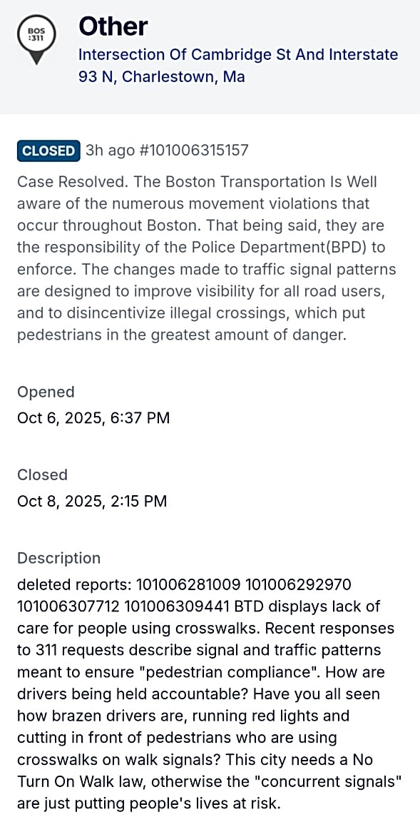 Image submitted with report